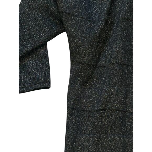 Coldwater Creek Black Silk Blend Glitter Knit Sweater – XL (12) - Picture 2 of 7